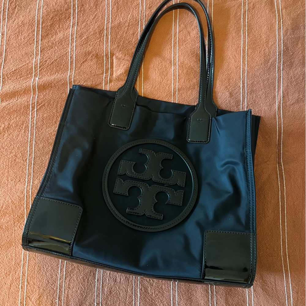 Tory Burch Small Ella Patent Tote